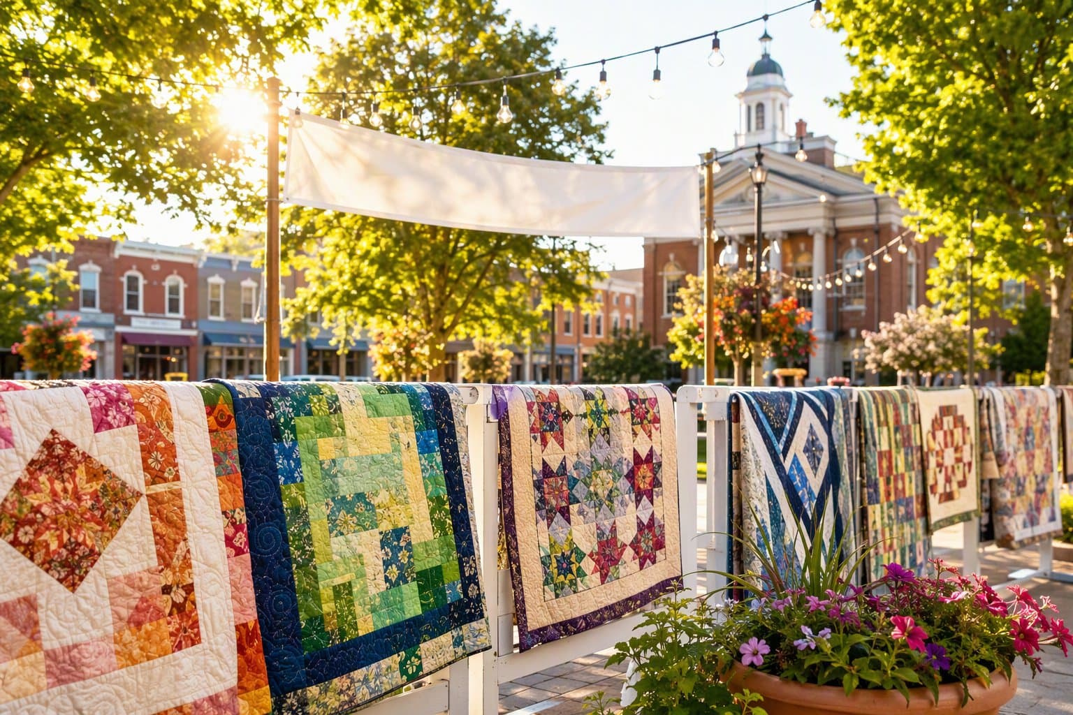 Community Quilt Gathering - illustration, Jake Team LLC
