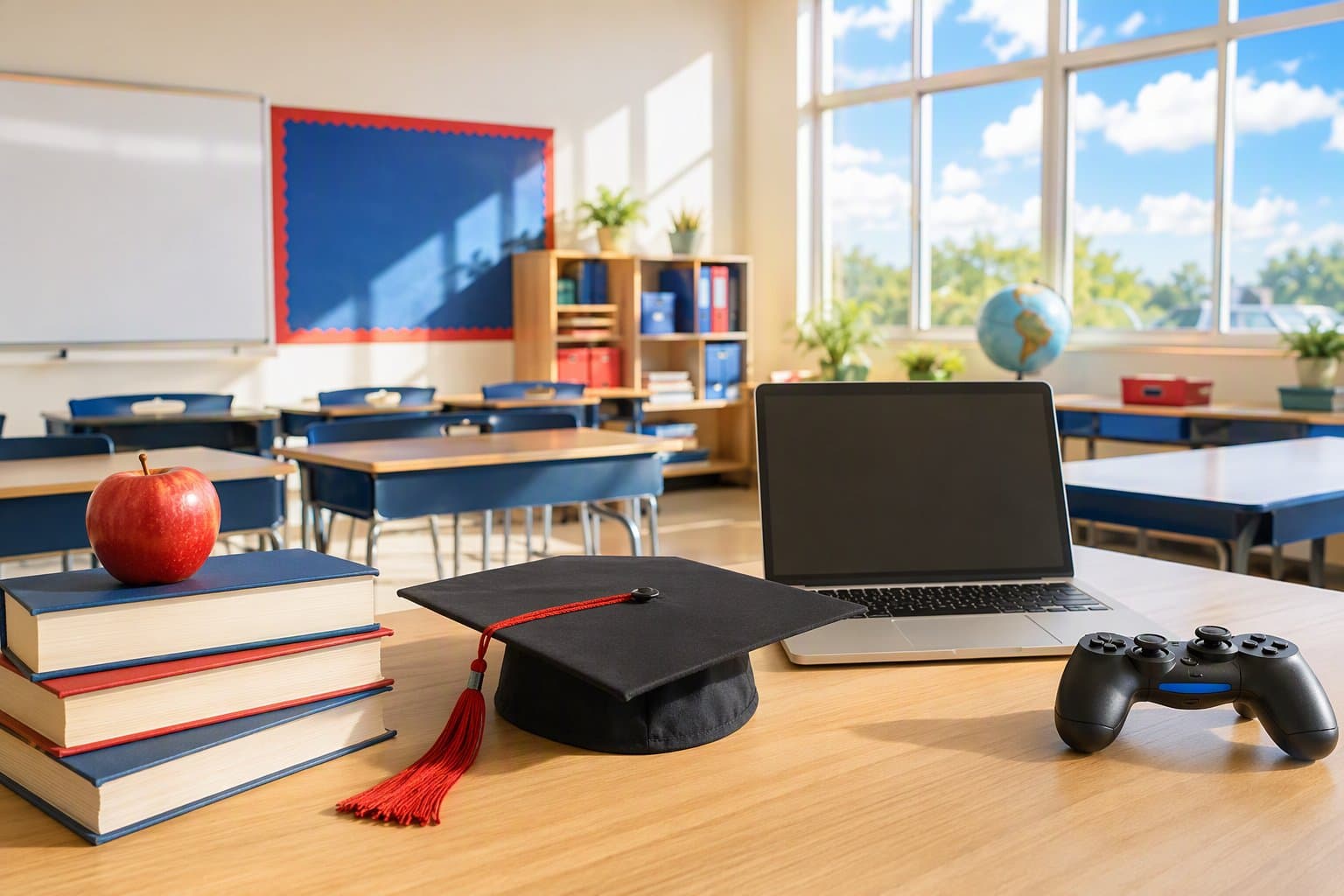 Esports Classroom Funding - illustration, Jake Team LLC