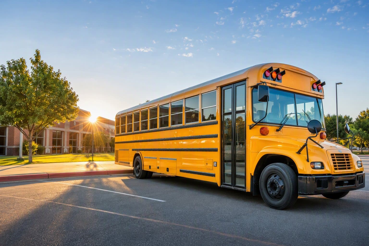 Allen school bus fuel costs - illustration, Jake Team LLC