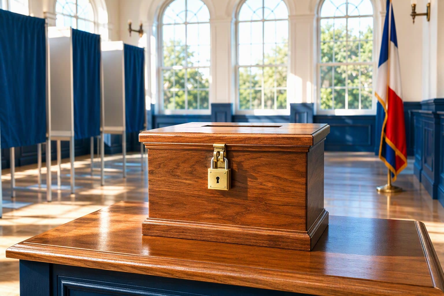 election ballot box - illustration, Jake Team LLC