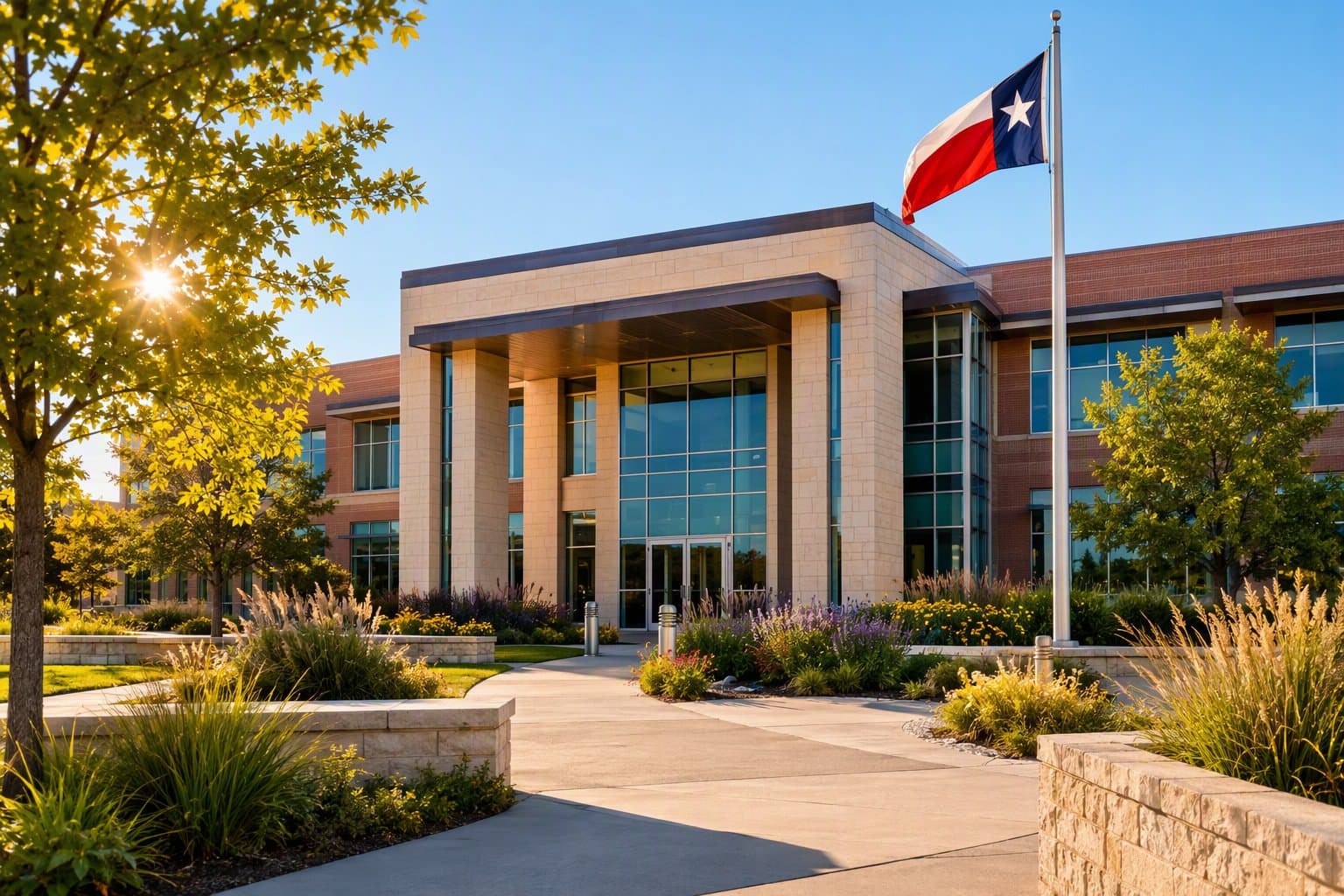 Allen City Hall - illustration, Jake Team LLC