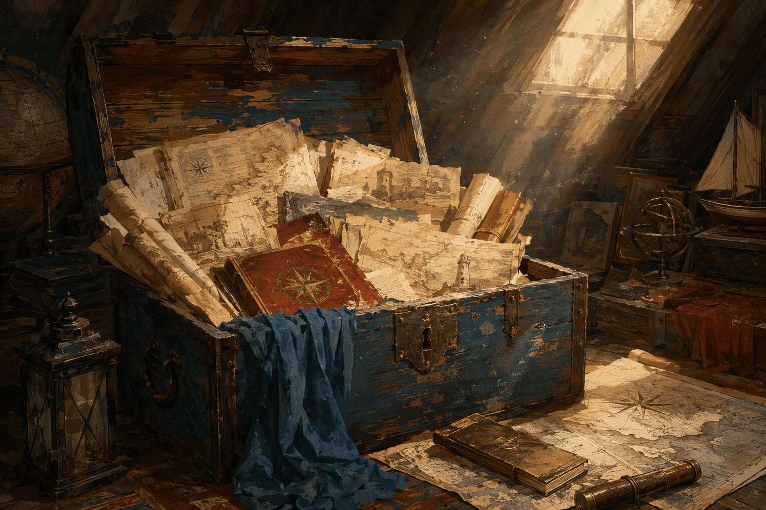 Hidden History - illustration, Jake Team LLC