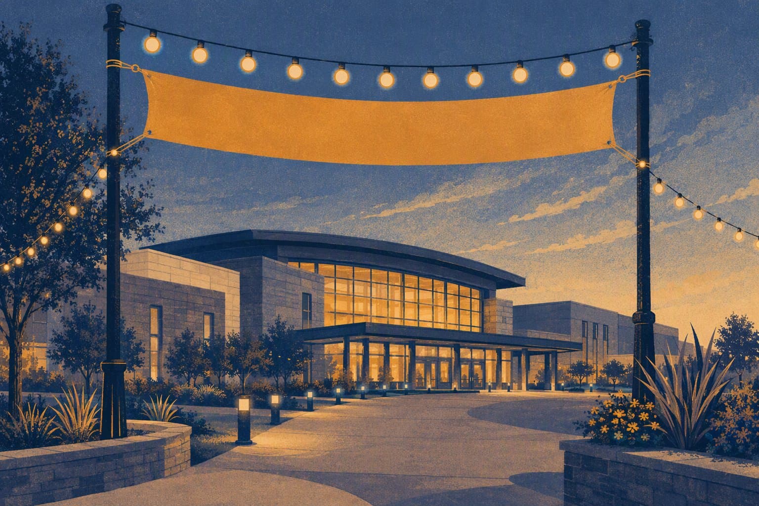 Allen Tournament Venue - illustration, Jake Team LLC