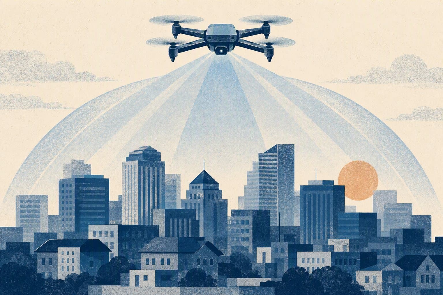 Drone Defense - illustration, Jake Team LLC