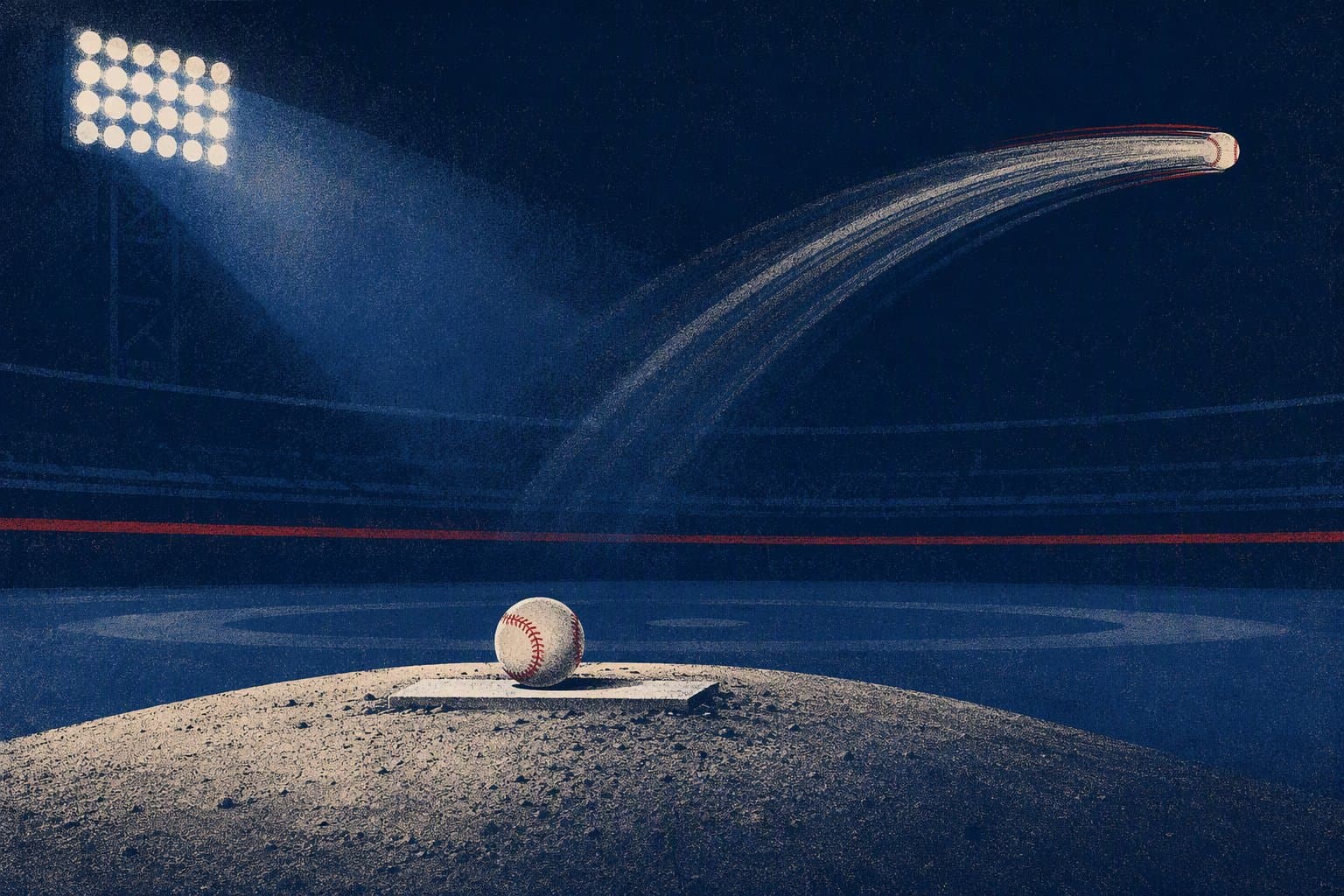 Pitching Dominance - illustration, Jake Team LLC