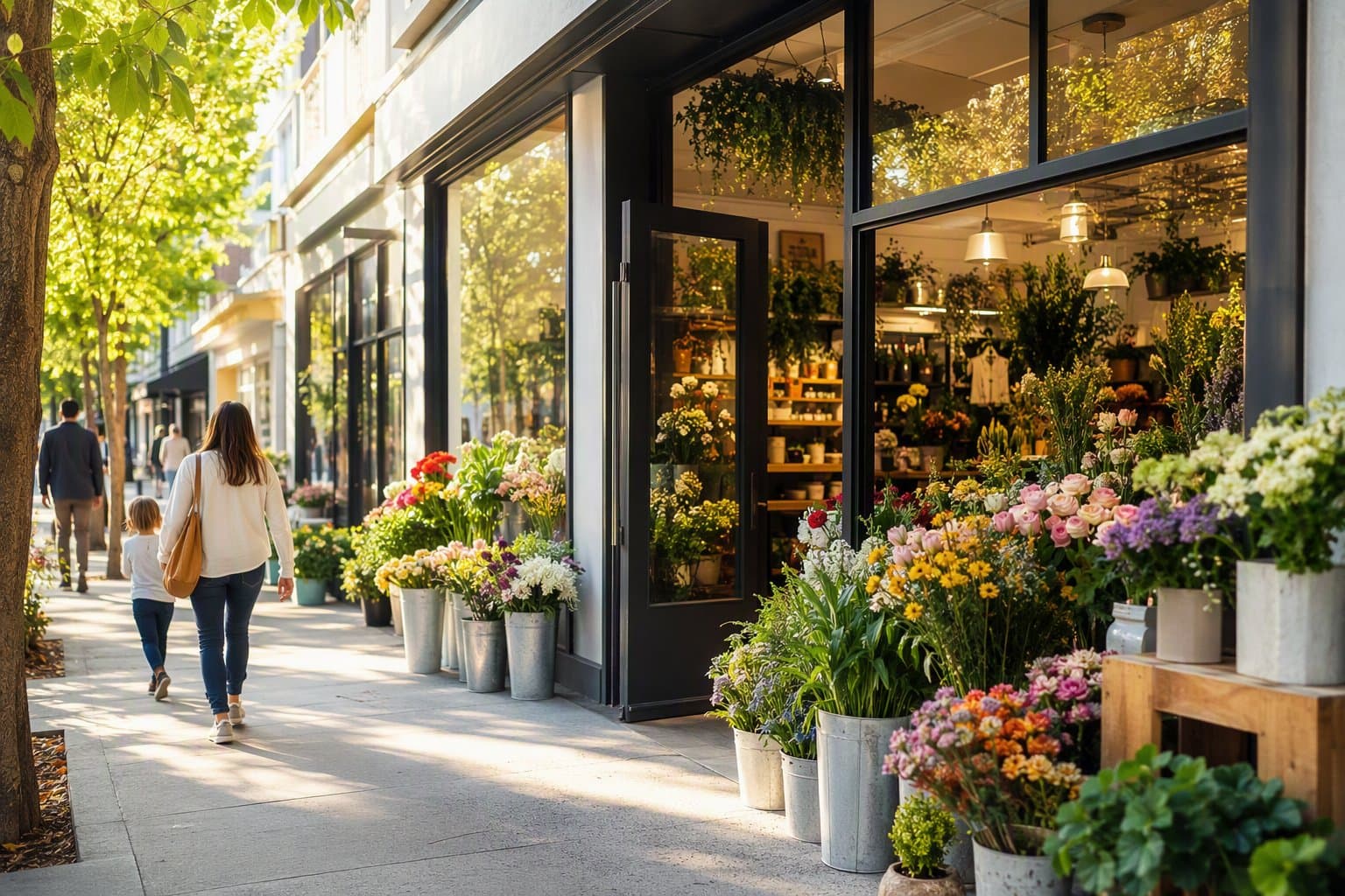 New florist opening - illustration, Jake Team LLC