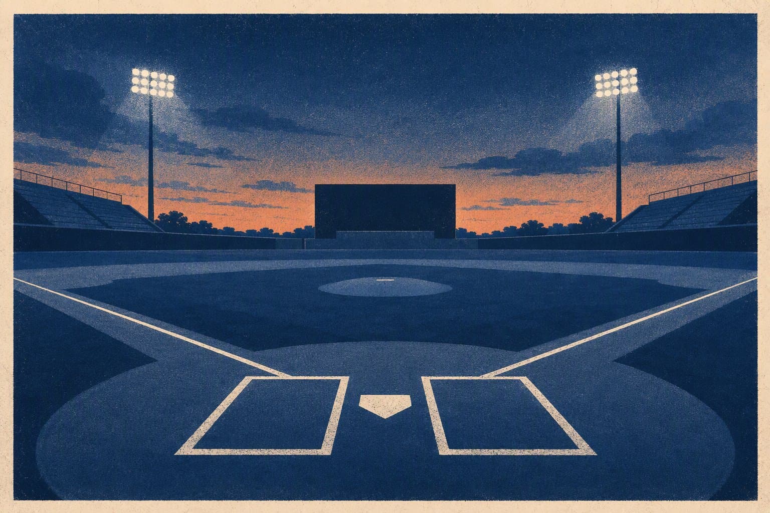 baseball shutout - illustration, Jake Team LLC