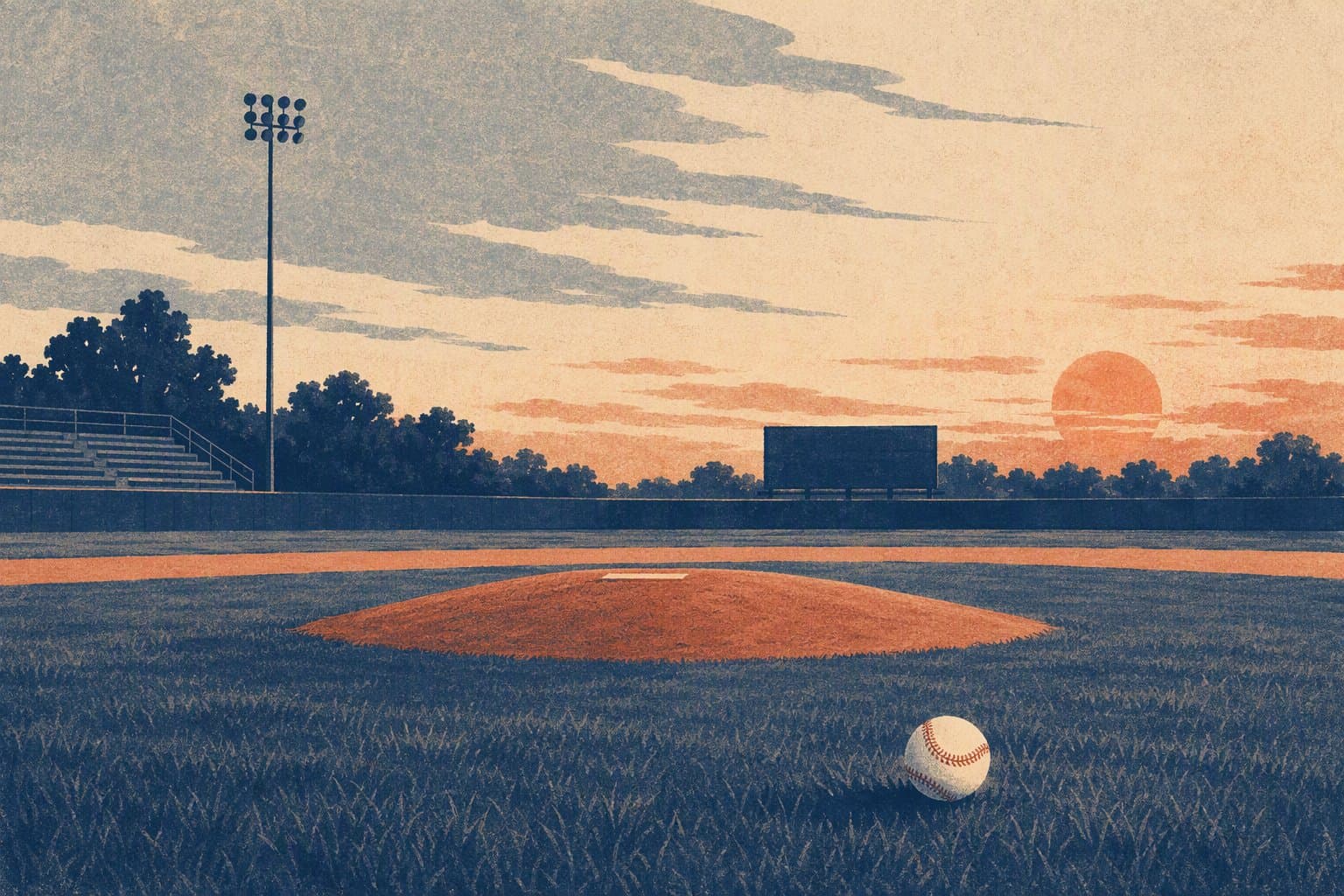 Baseball Victory - illustration, Jake Team LLC