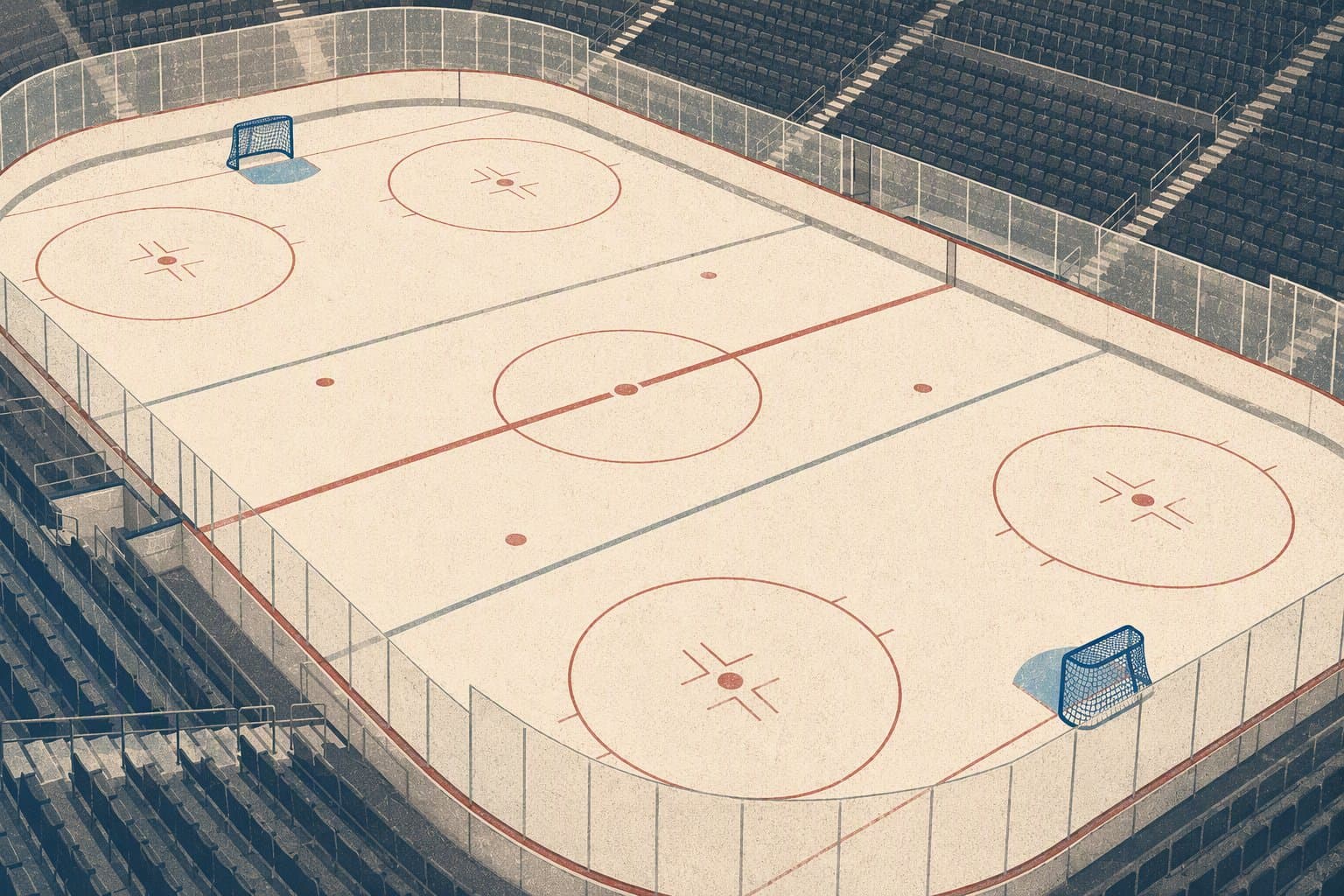 hockey arena lights - illustration, Jake Team LLC