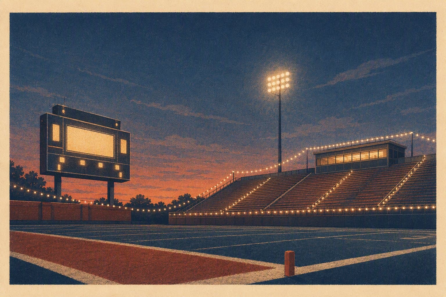 stadium opener - illustration, Jake Team LLC