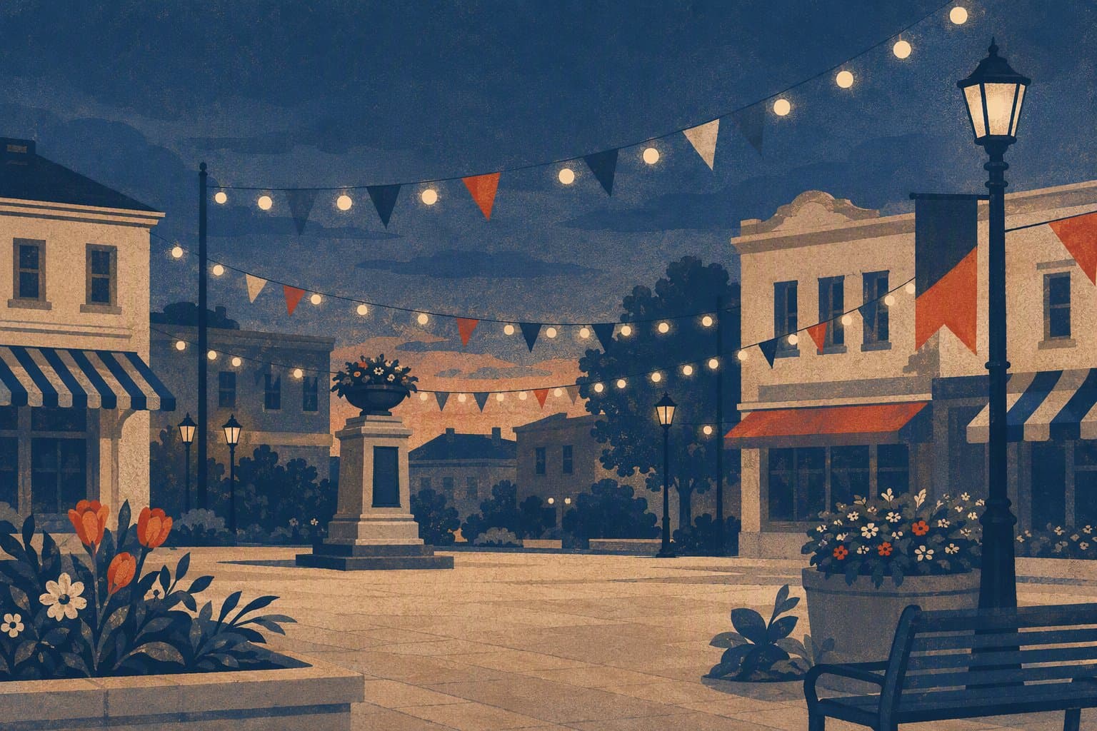 community celebration - illustration, Jake Team LLC