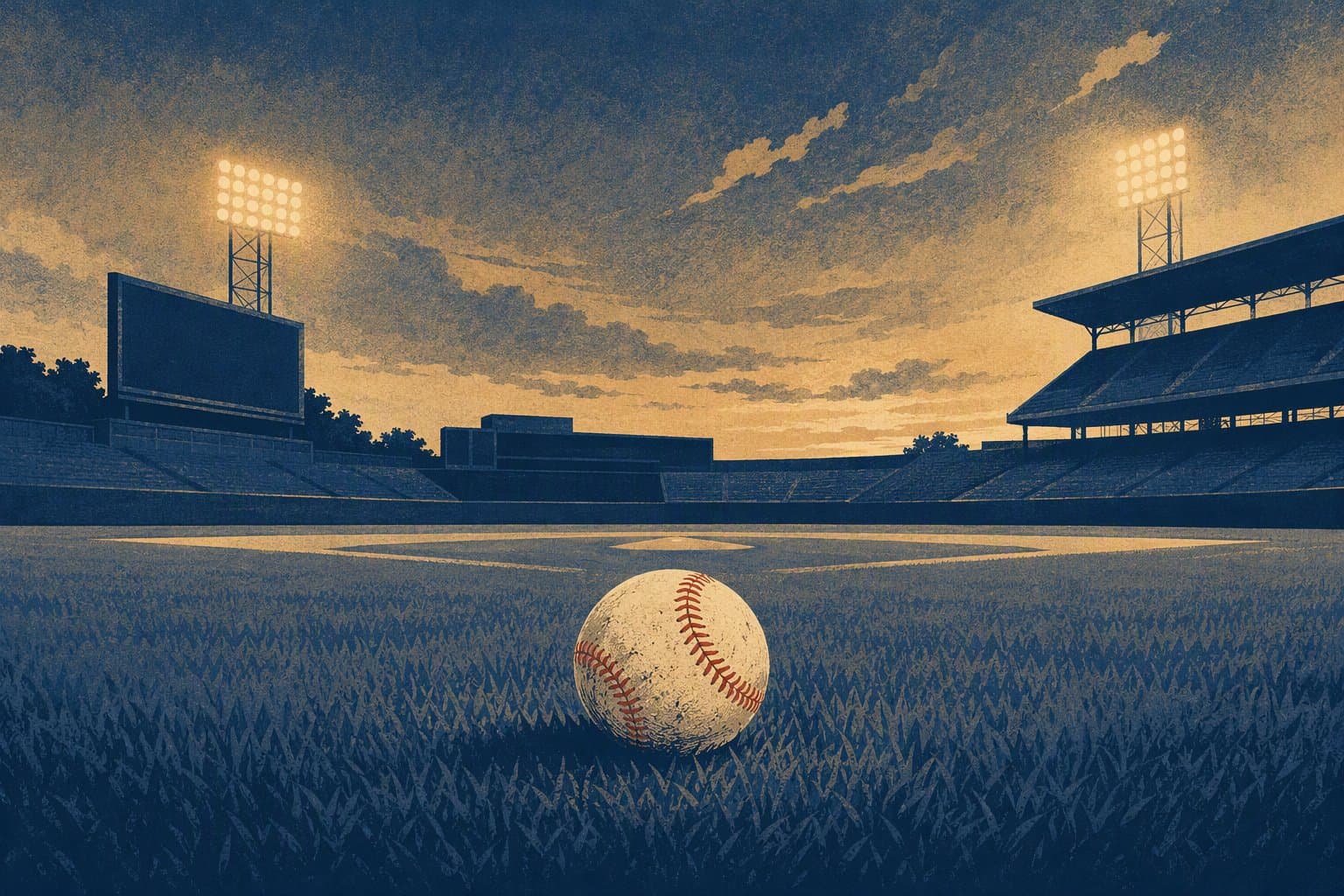 Baseball Victory - illustration, Jake Team LLC