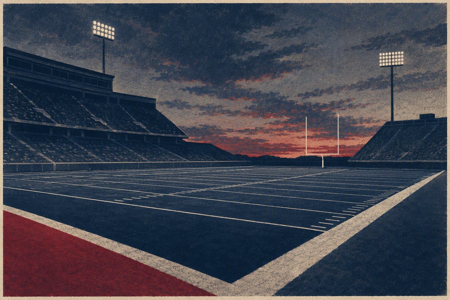 preseason football victory - illustration, Jake Team LLC
