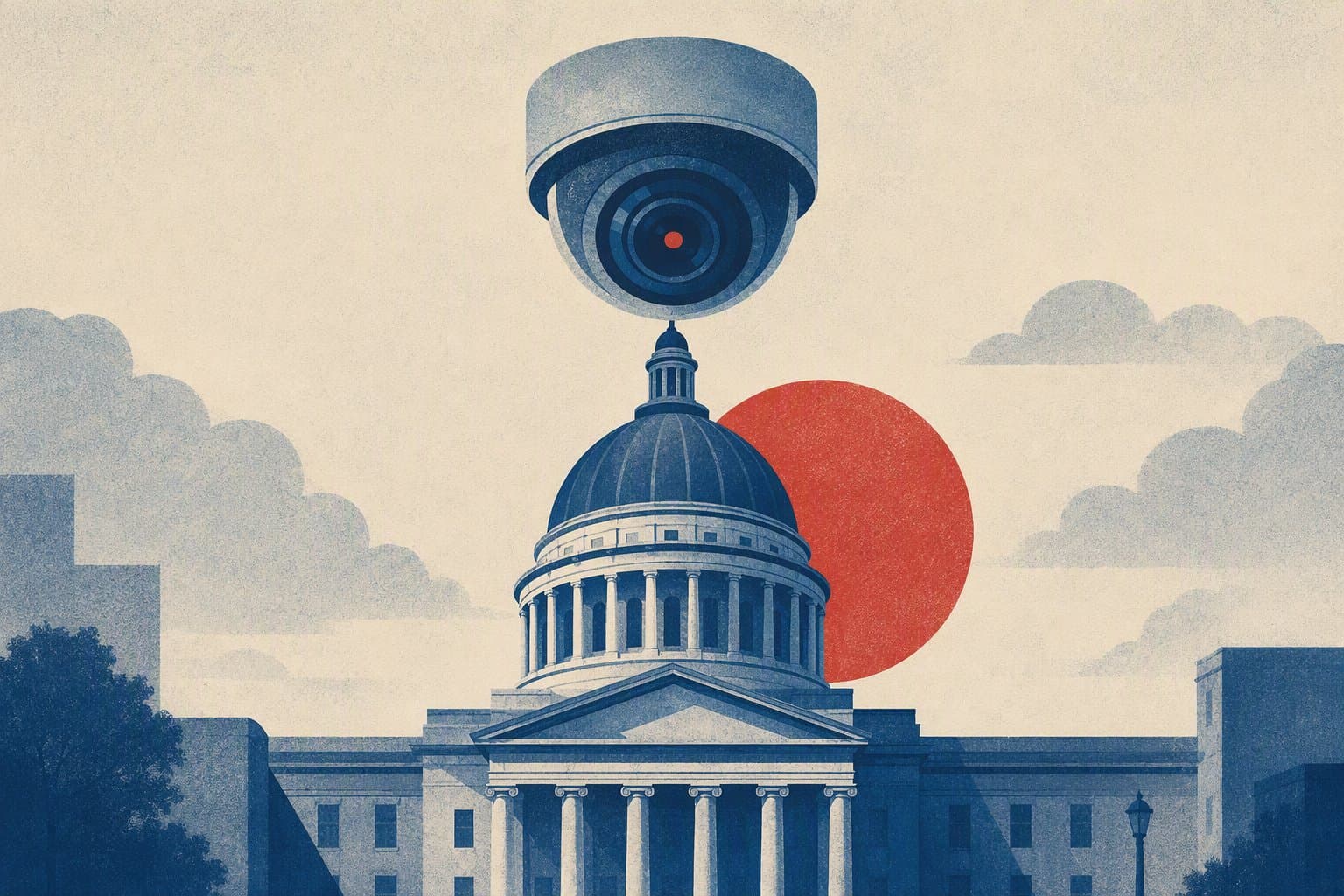 Civic Surveillance Ethics - illustration, Jake Team LLC
