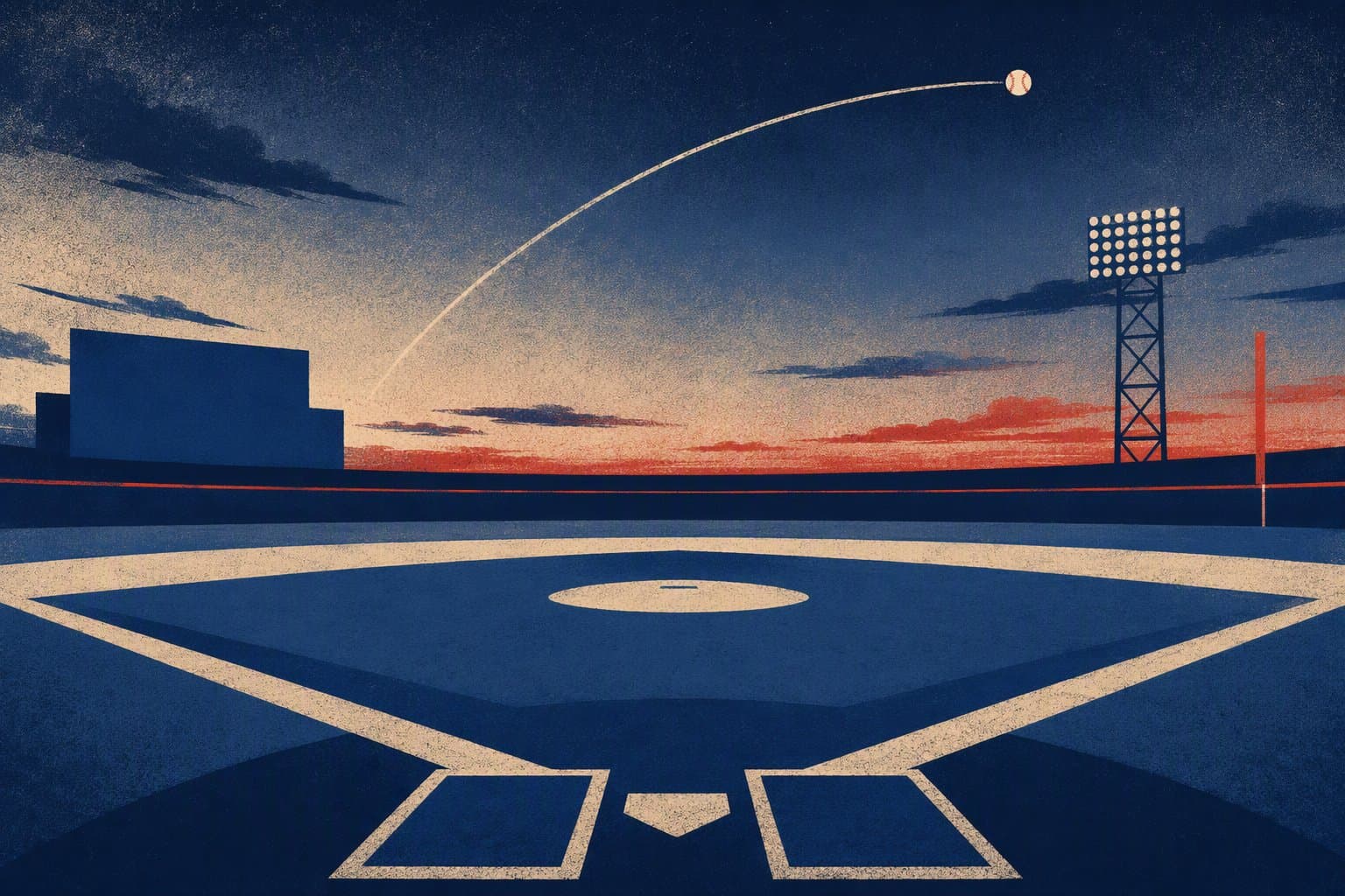 Baseball Home Run - illustration, Jake Team LLC