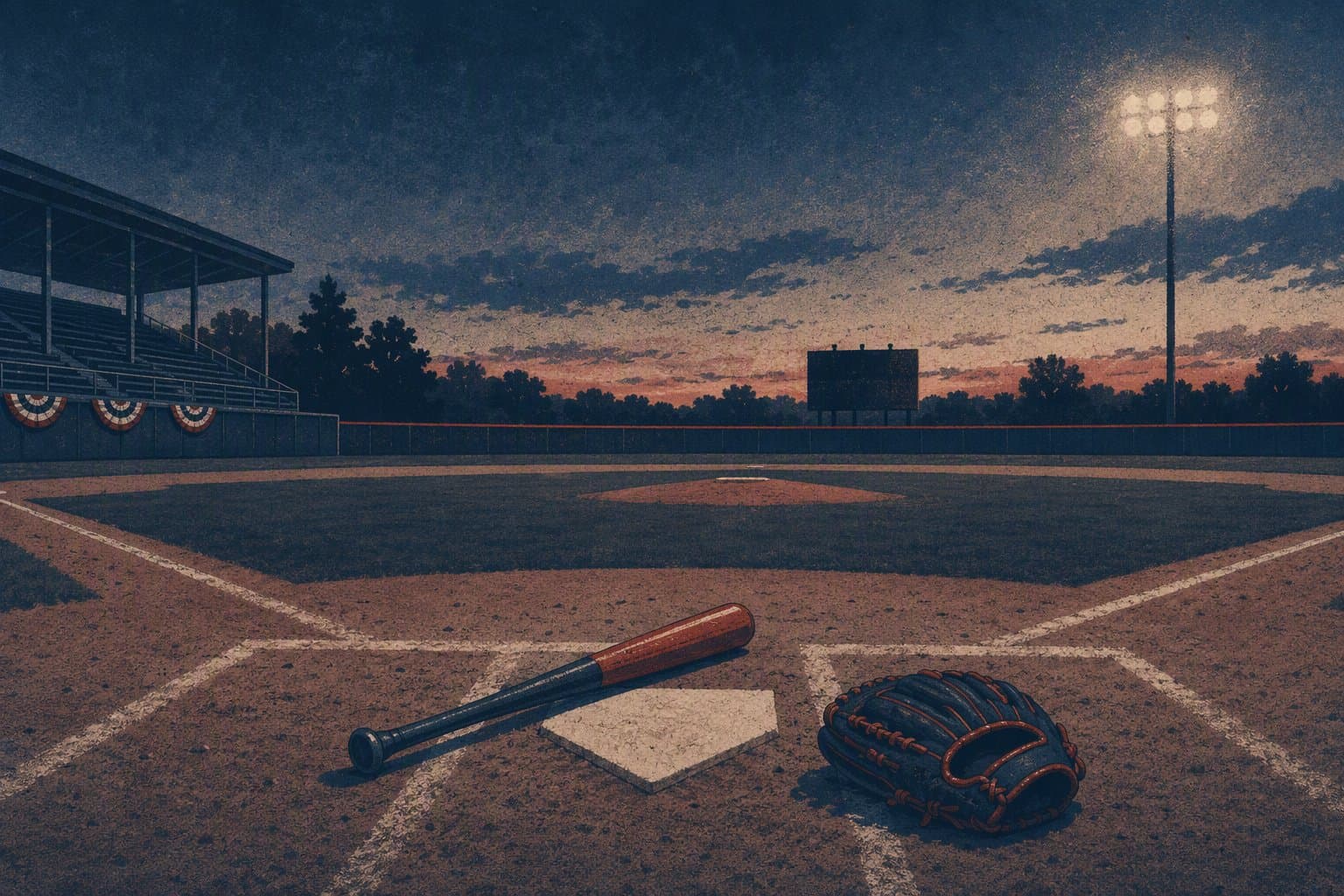 Baseball Victory - illustration, Jake Team LLC