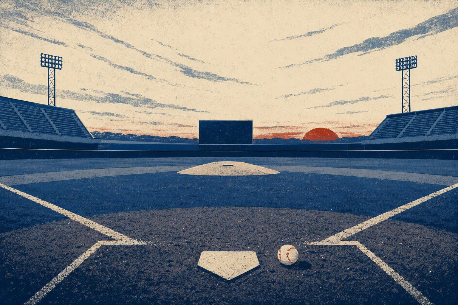 Baseball Victory - illustration, Jake Team LLC