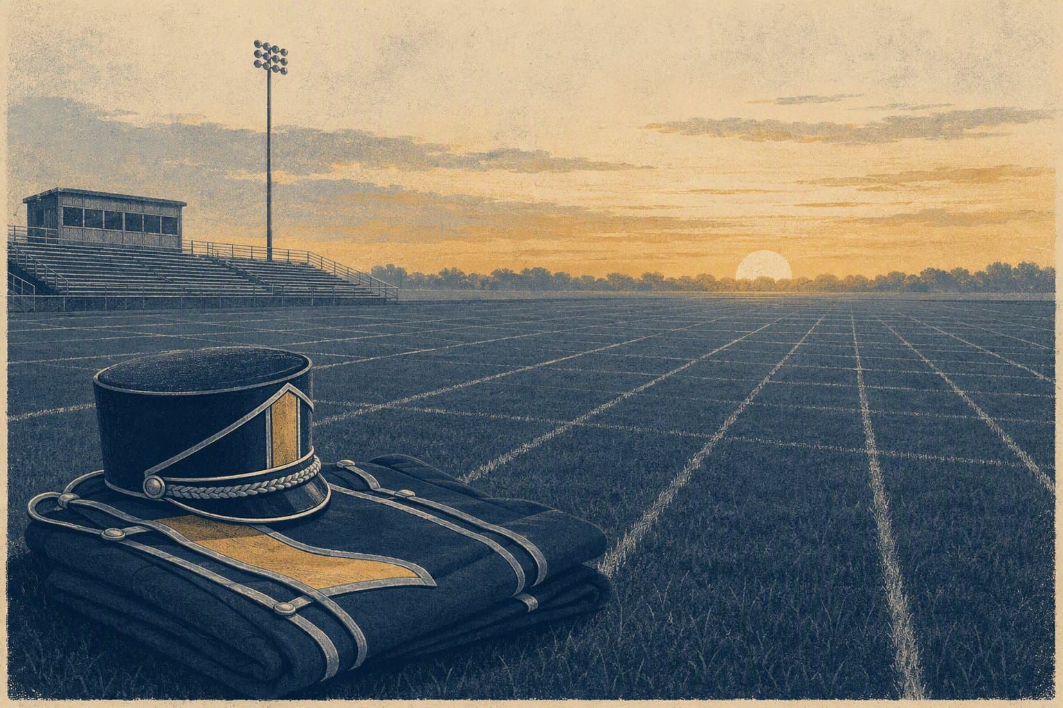 School Marching Band - illustration, Jake Team LLC