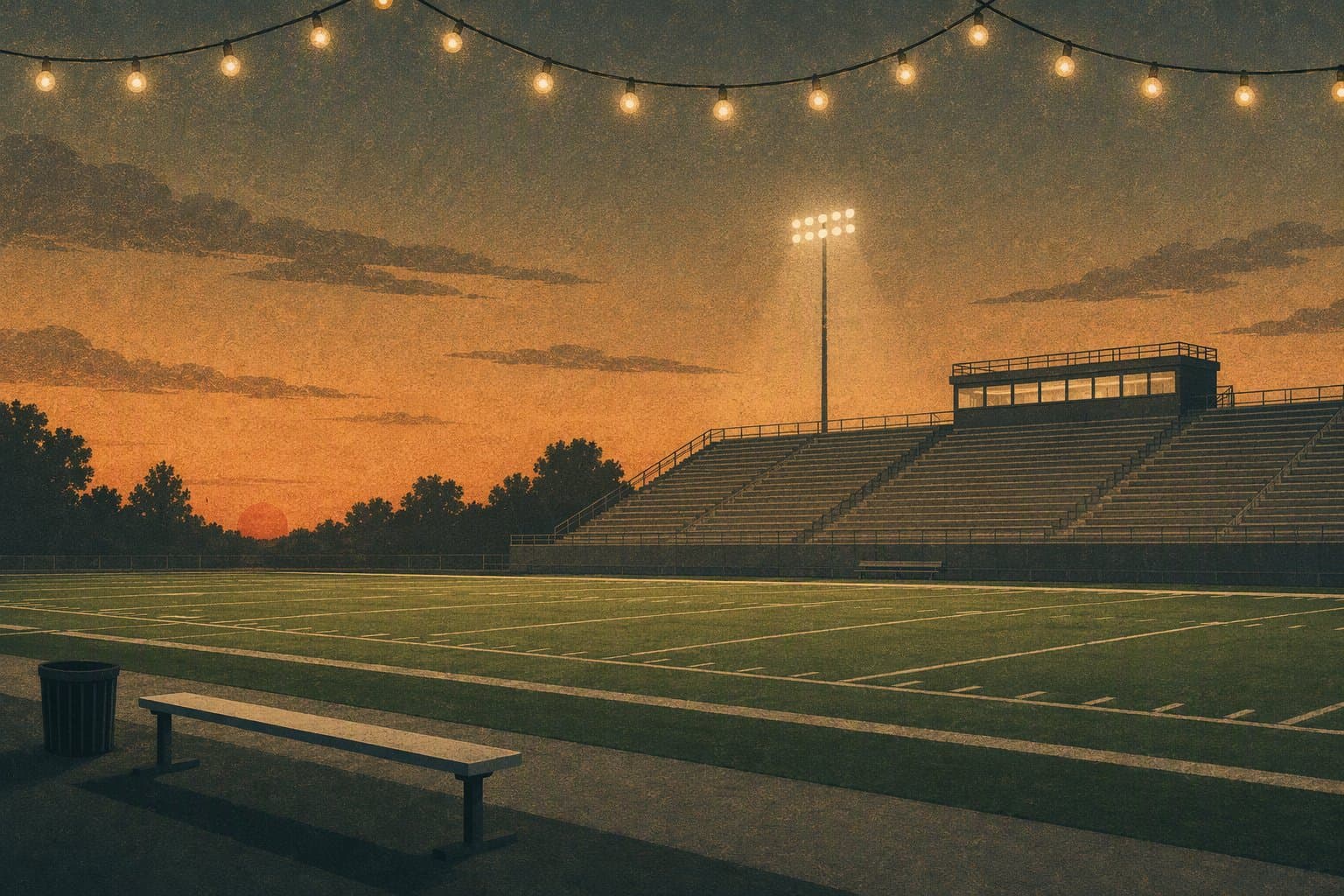 High School Football Community - illustration, Jake Team LLC