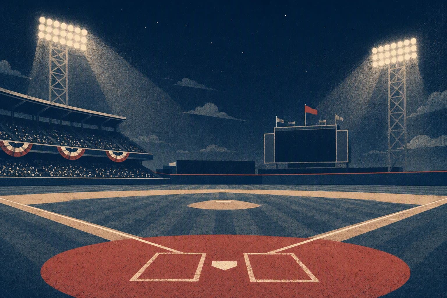 Baseball Rally - illustration, Jake Team LLC