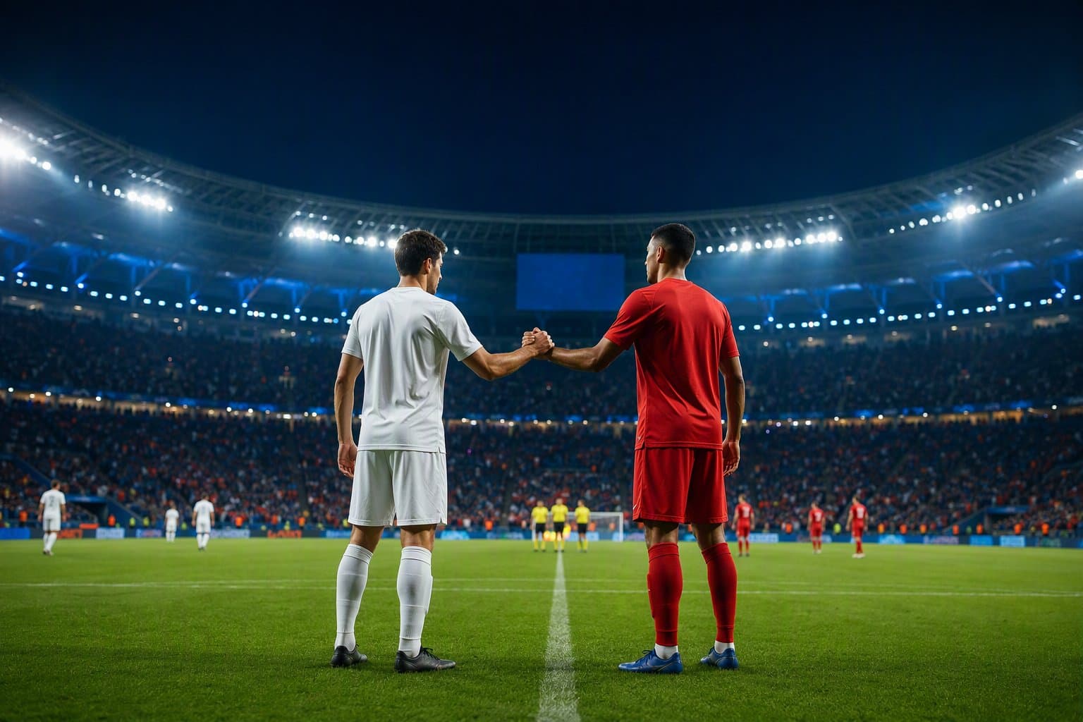 soccer match draw - illustration, Jake Team LLC