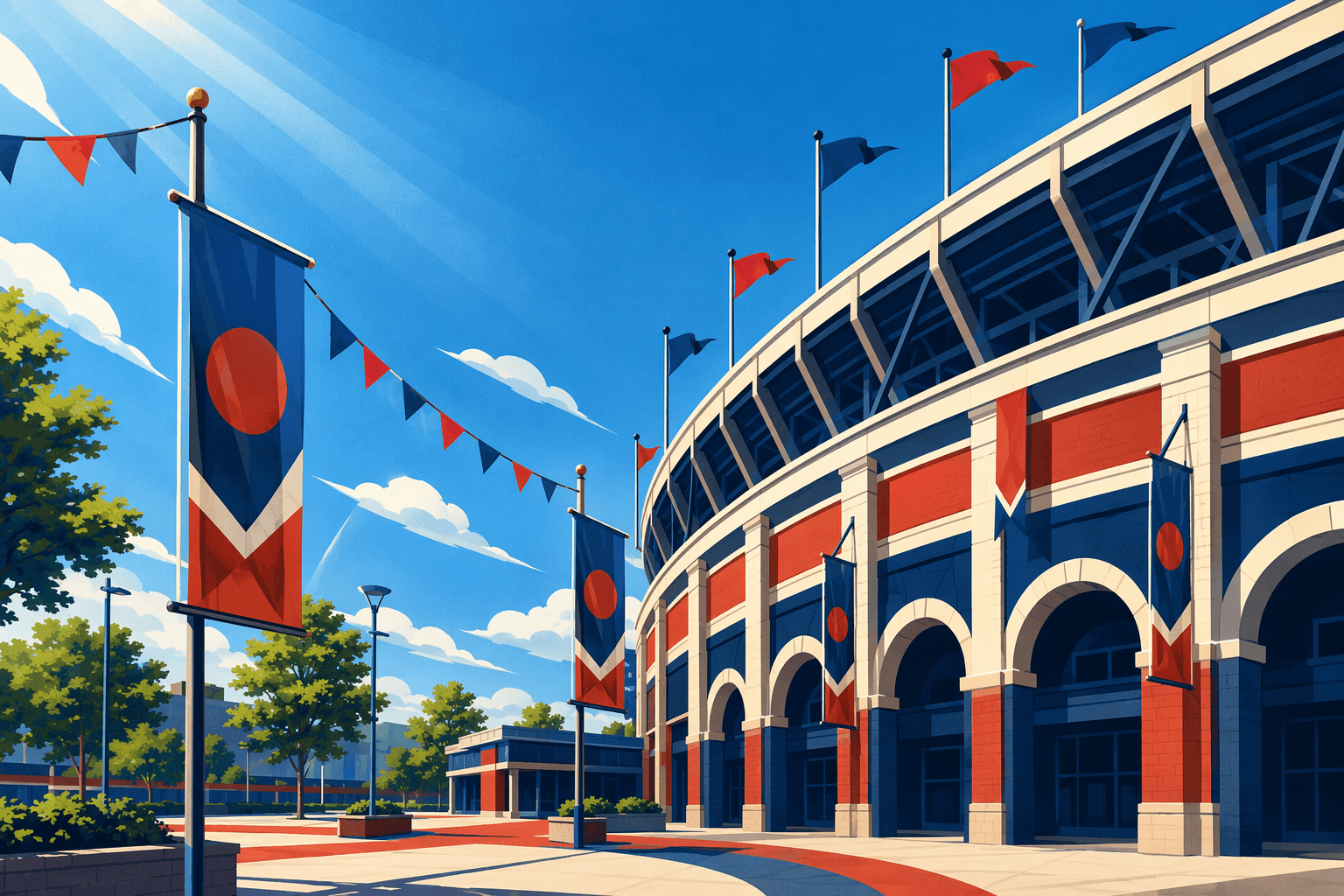 Baseball Victory - illustration, Jake Team LLC