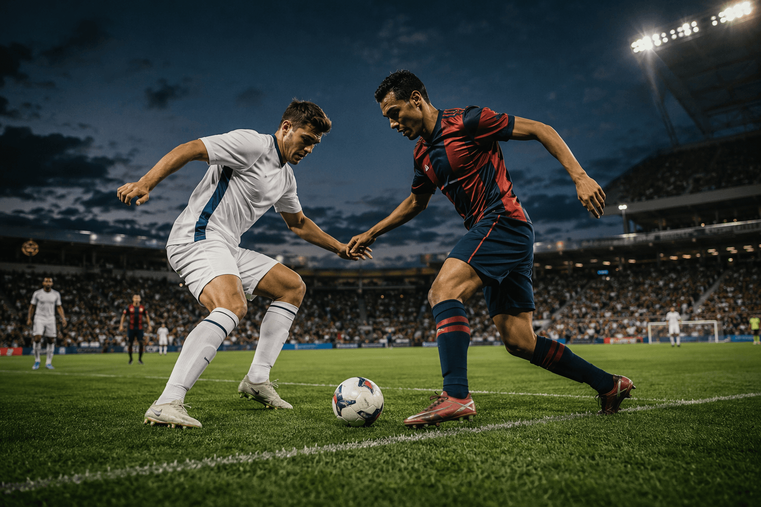 Soccer match tension - illustration, Jake Team LLC