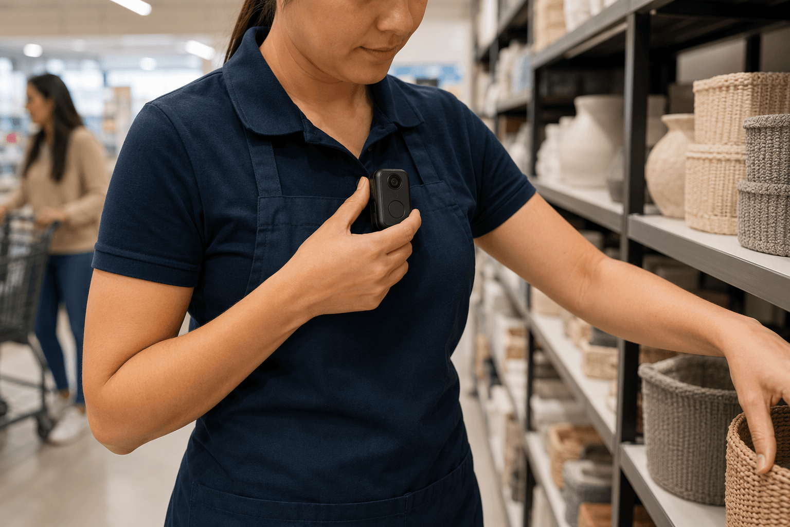retail worker safety - illustration, Jake Team LLC