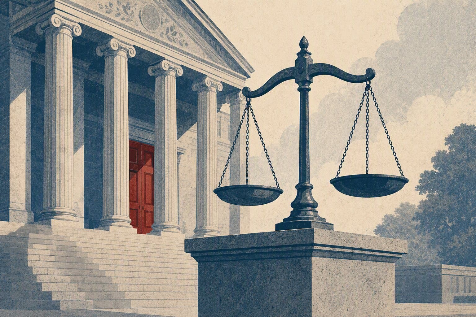 Justice in Allen - illustration, Jake Team LLC