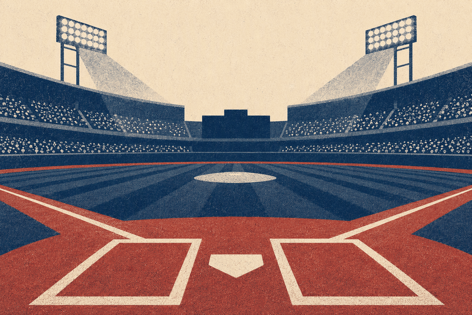 Baseball victory sweep - illustration, Jake Team LLC