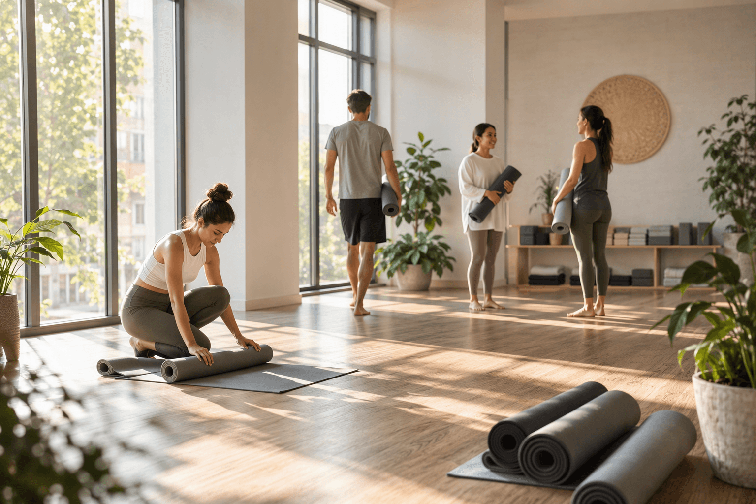 wellness studio opening - illustration, Jake Team LLC