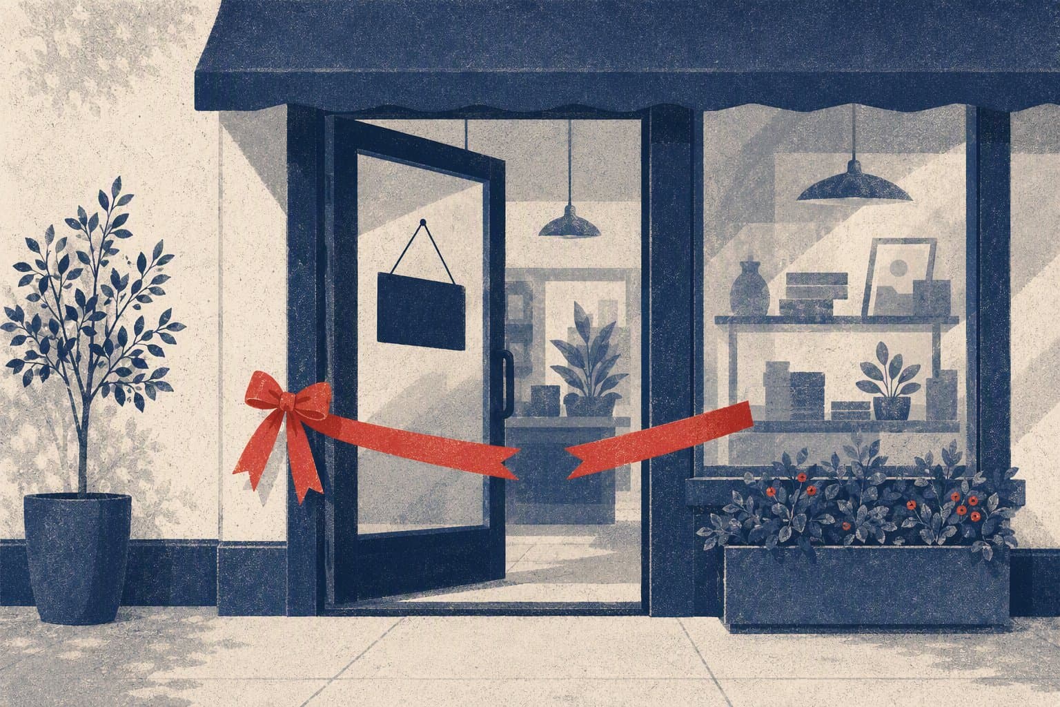 New Business Opening - illustration, Jake Team LLC