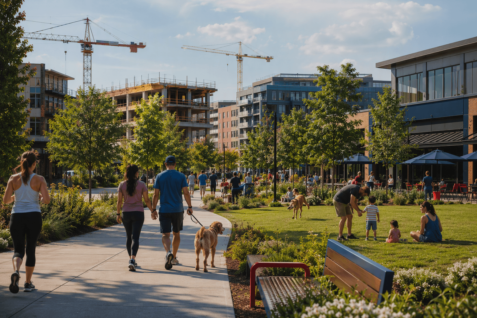 Park Development - illustration, Jake Team LLC
