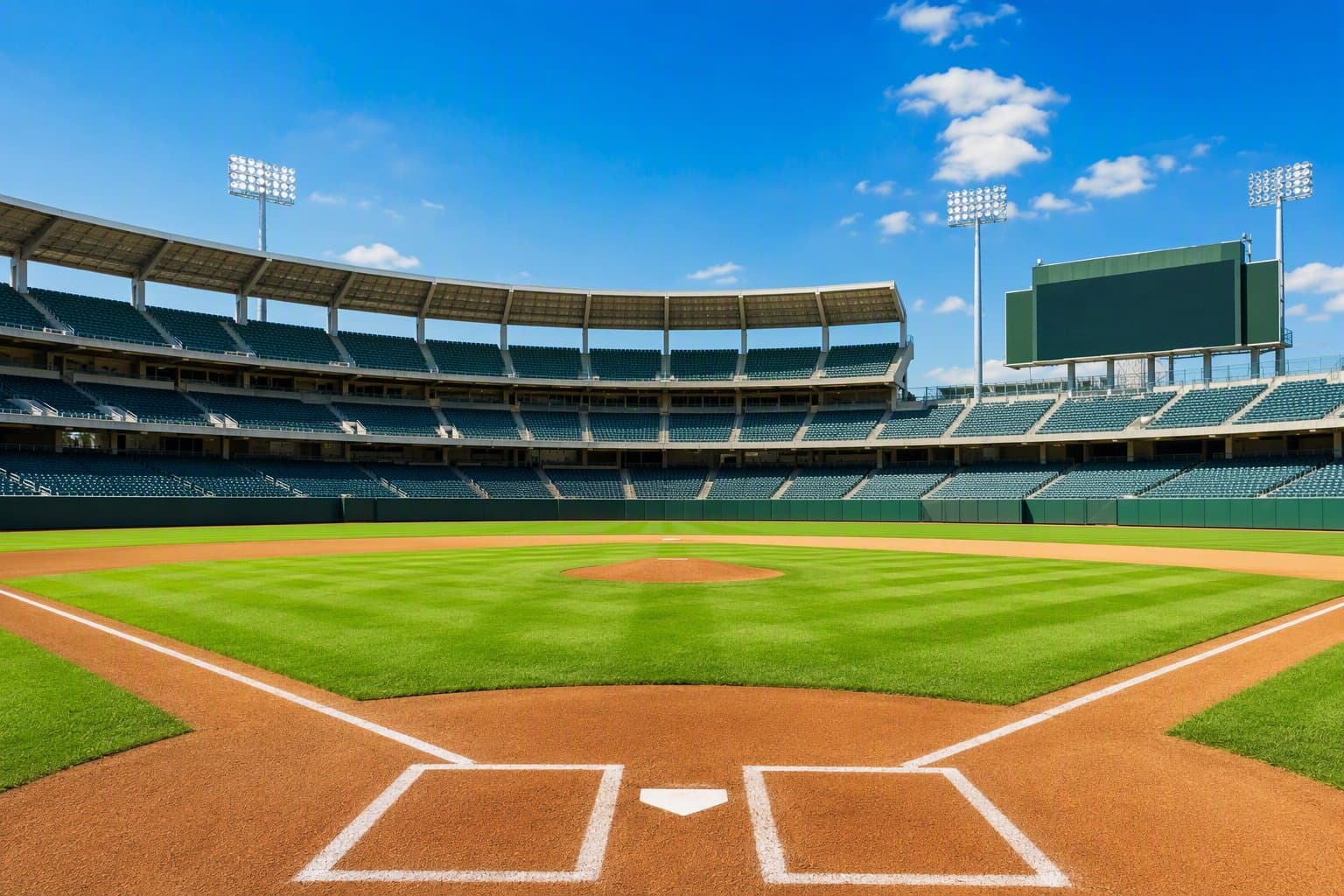 empty stadium - illustration, Jake Team LLC