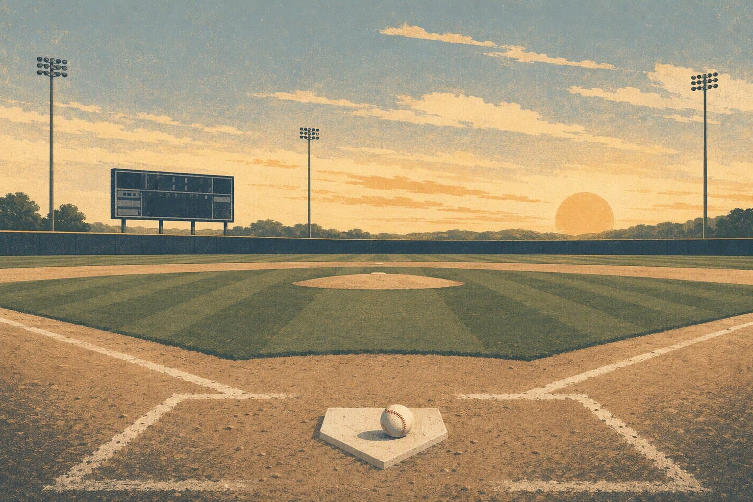Five-Home Run Game - illustration, Jake Team LLC