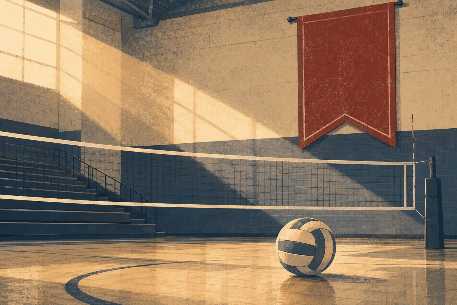 Volleyball Excellence - illustration, Jake Team LLC