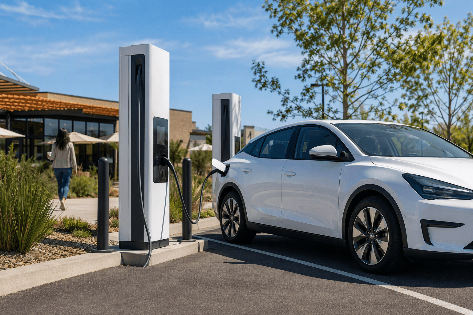 EV Charging Station - illustration, Jake Team LLC