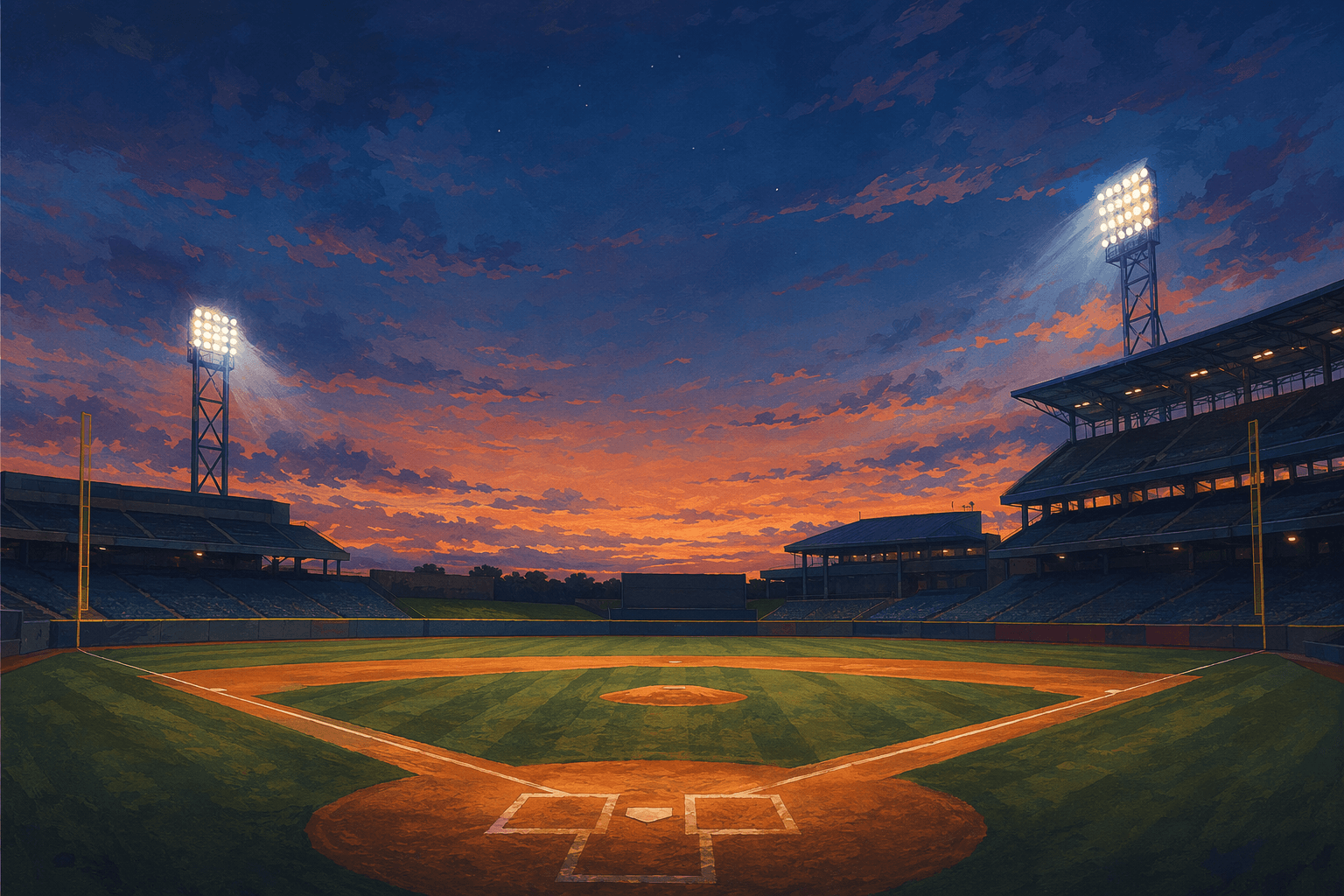 Baseball game - illustration, Jake Team LLC