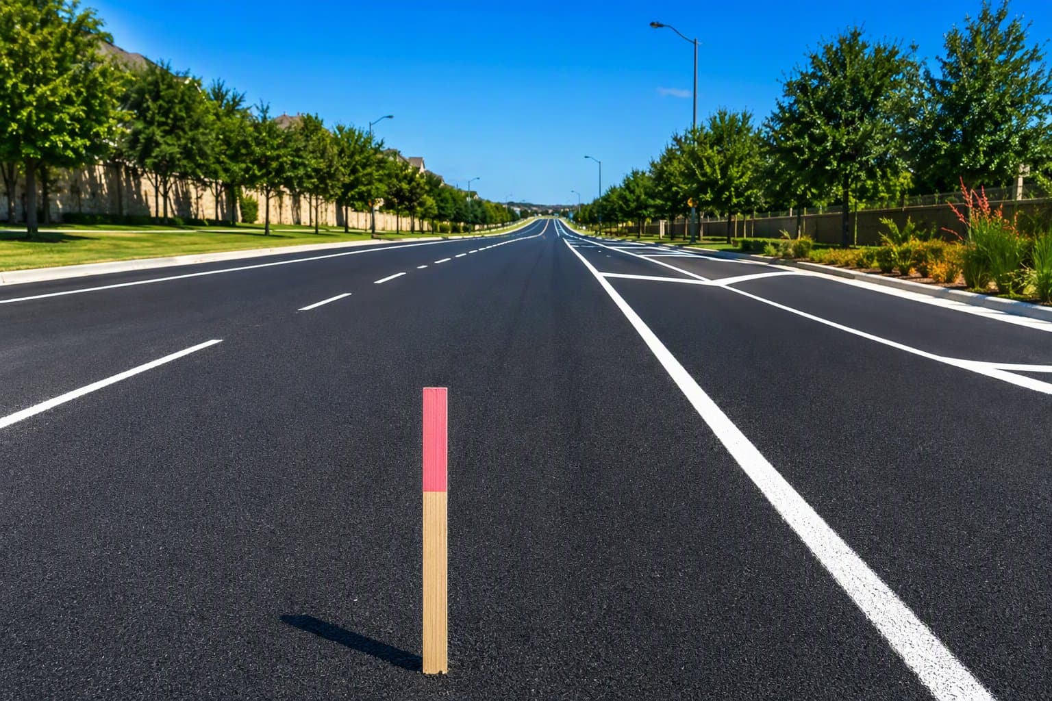 Allen road paving - illustration, Jake Team LLC