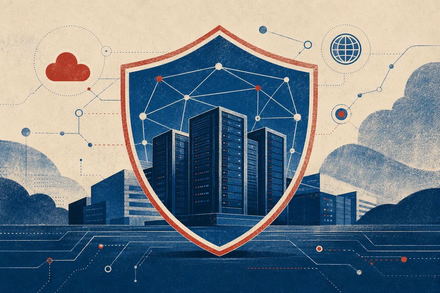 network security - illustration, Jake Team LLC