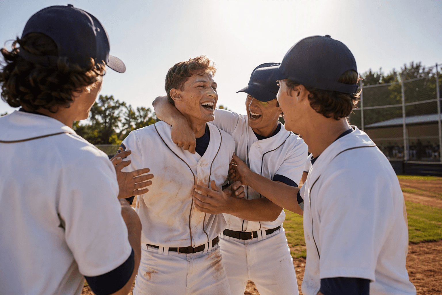 Baseball victory moment - illustration, Jake Team LLC