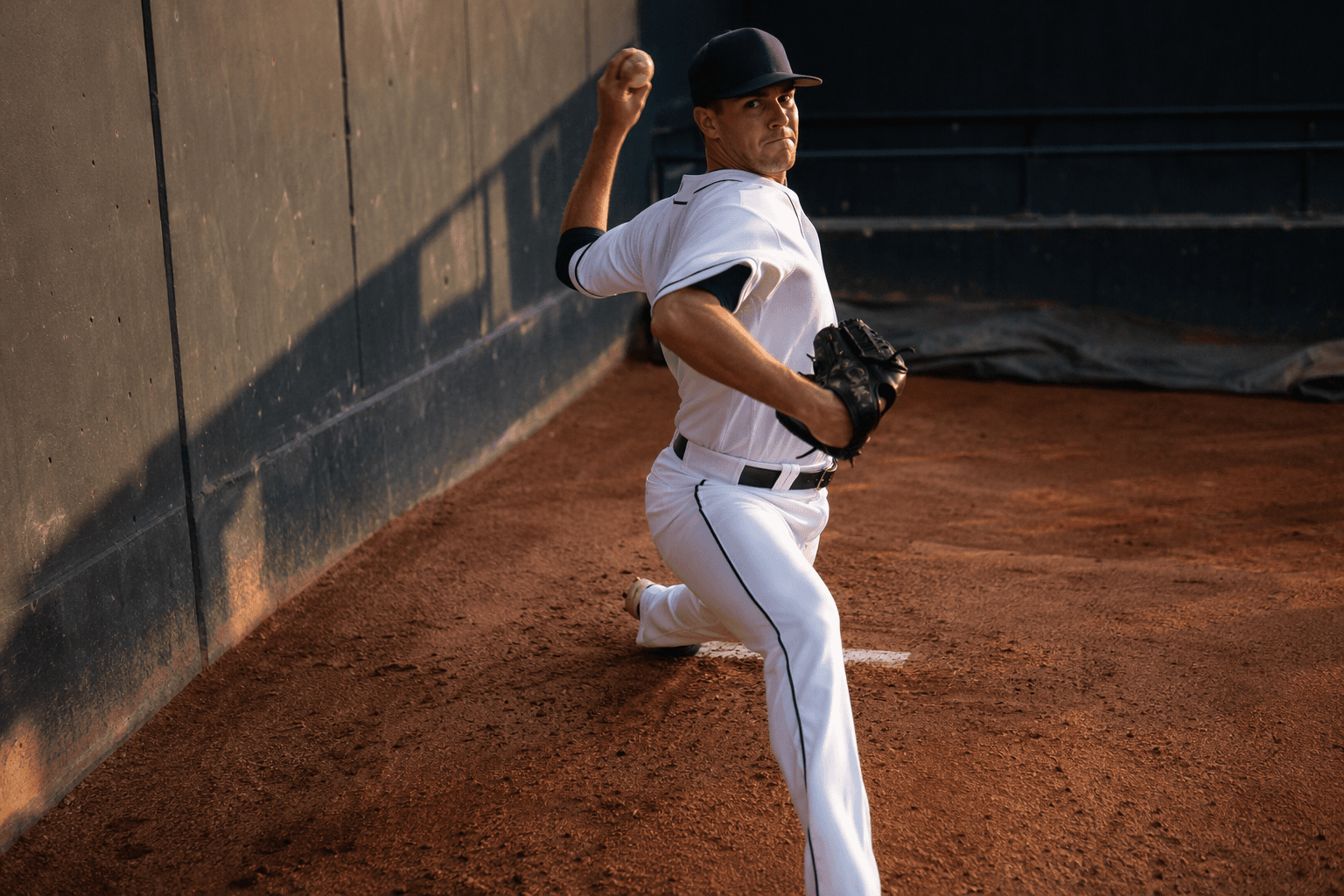 baseball bullpen tension - illustration, Jake Team LLC