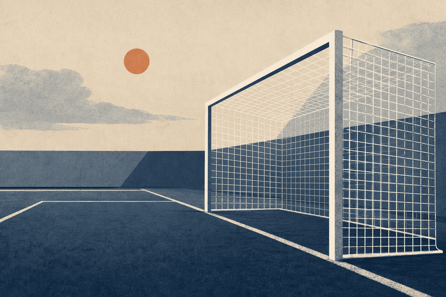 Goalless soccer draw - illustration, Jake Team LLC